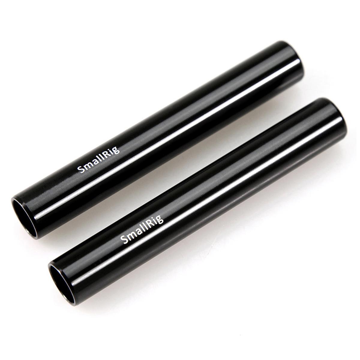 

SmallRig 15mm Black Aluminum Alloy Rod Pair, M12 Thread, 4"