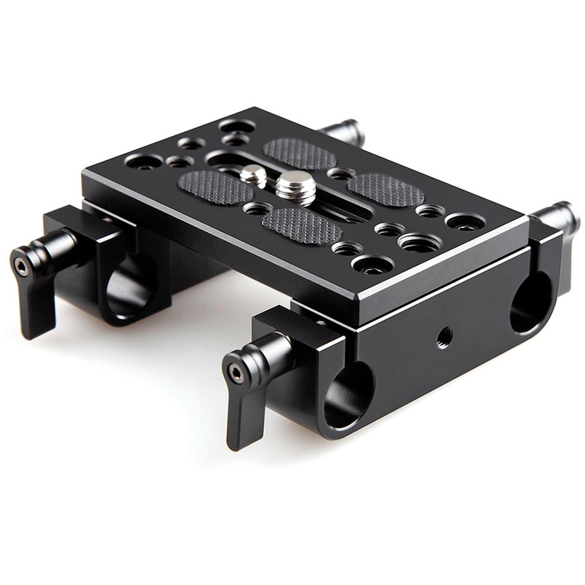 

SmallRig Mounting Plate with 15mm Rod Clamps