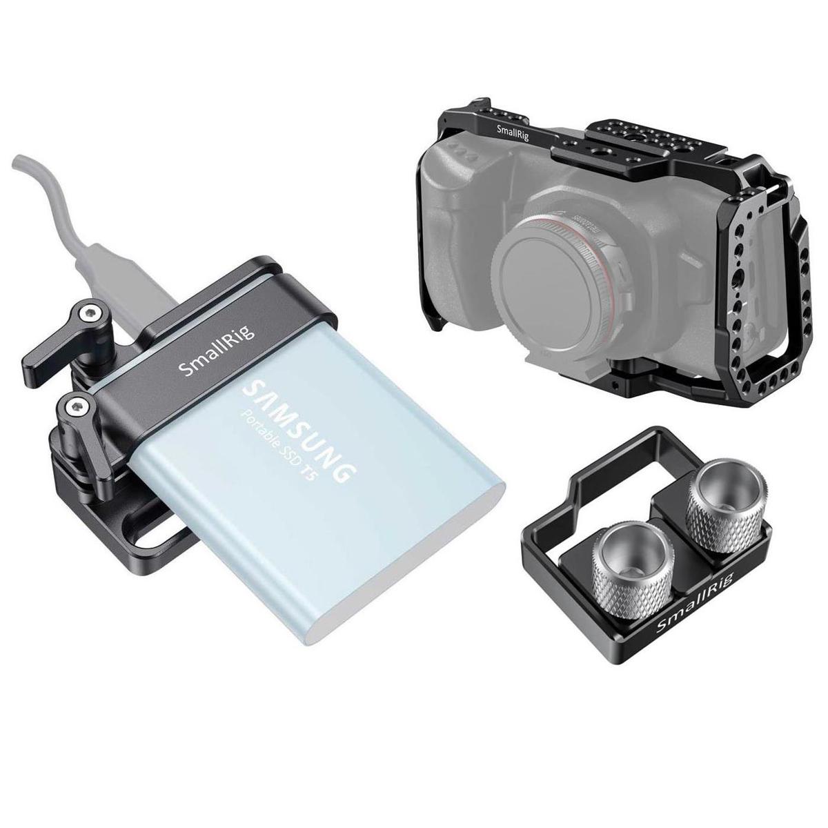 

SmallRig HDMI and USB Type-C Cable Clamp for BMPCC 4K and 6K - W/Accessory Kit