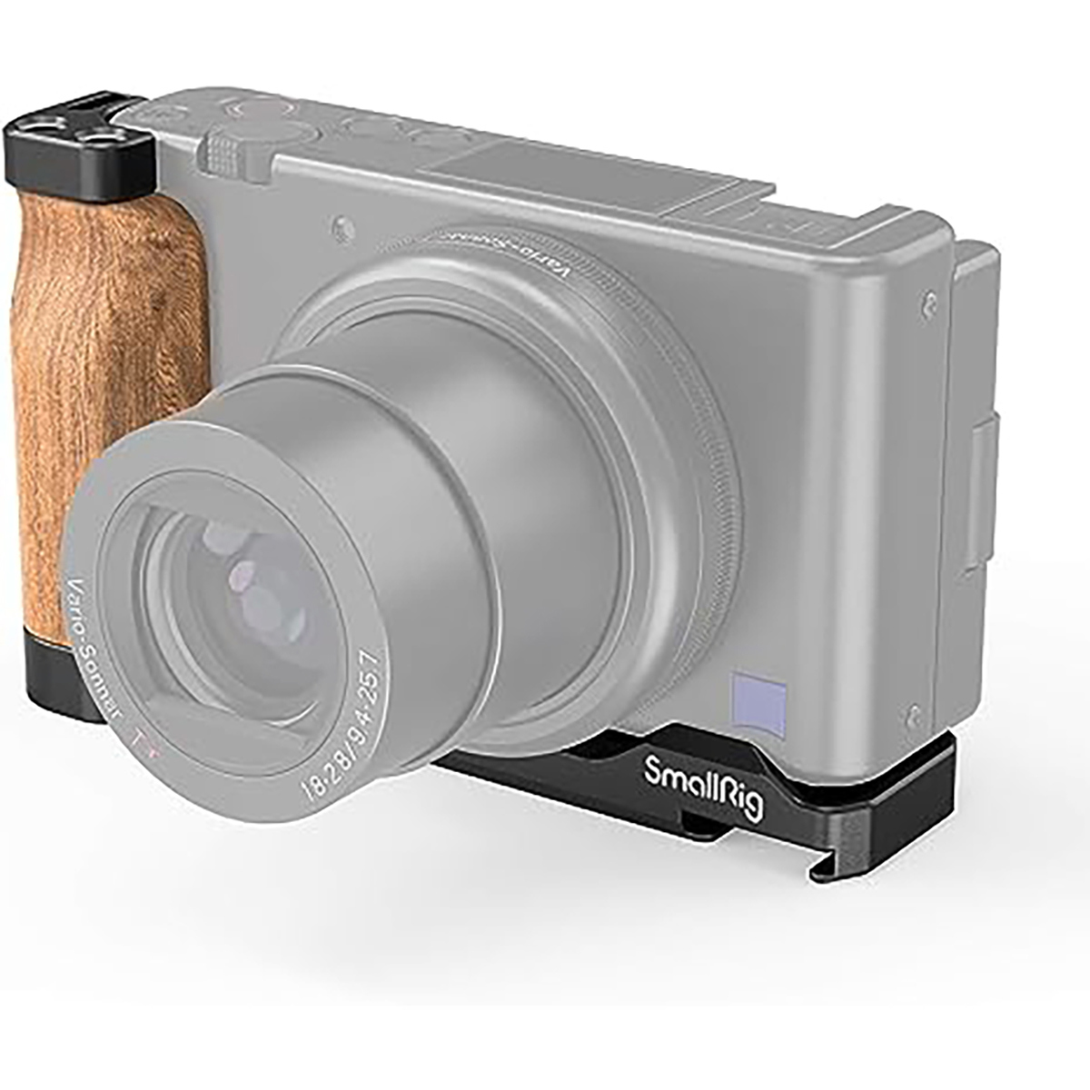 

SmallRig L-Shape Wooden Grip with Cold Shoe for Sony ZV1 Camera