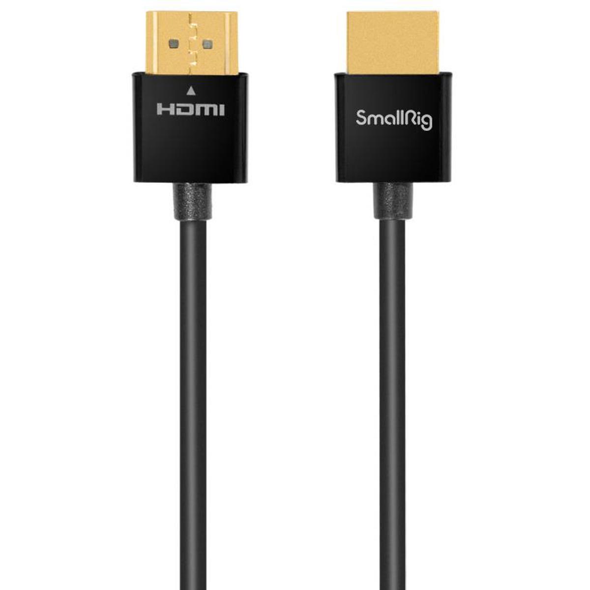 

SmallRig Ultra Slim 4K HDMI Cable, 55cm