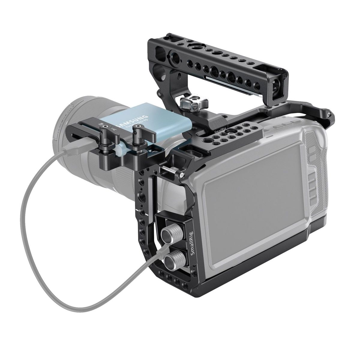 

SmallRig Full Camera Cage and NATO Top Handle Kit for BMPCC 4K/6K