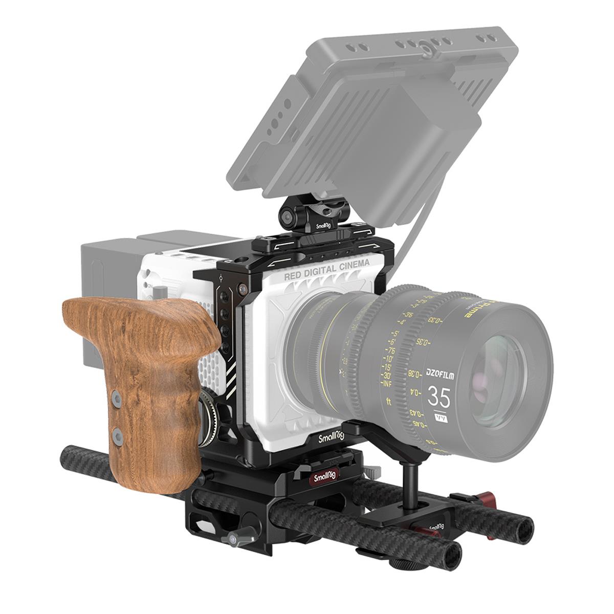 Мастер-комплект SmallRig с каркасом для камеры и креплением для монитора EVF для RED KOMODO #3208