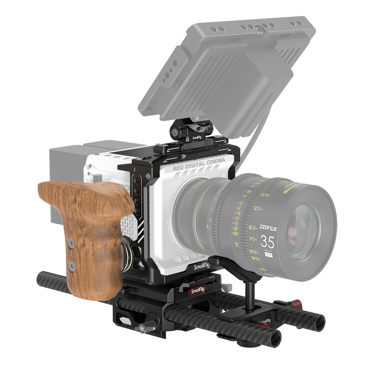 

SmallRig Master Kit with Camera Cage and EVF Monitor Mount for RED KOMODO