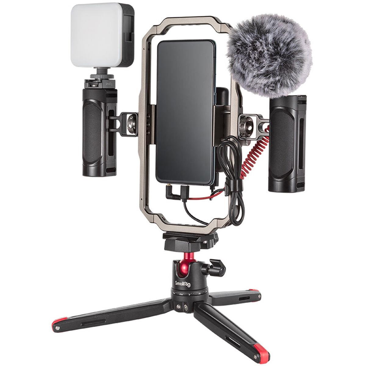 Комплект SmallRig 3384 Professional Phone Video Rig Kit для прямой трансляции видеоблогов