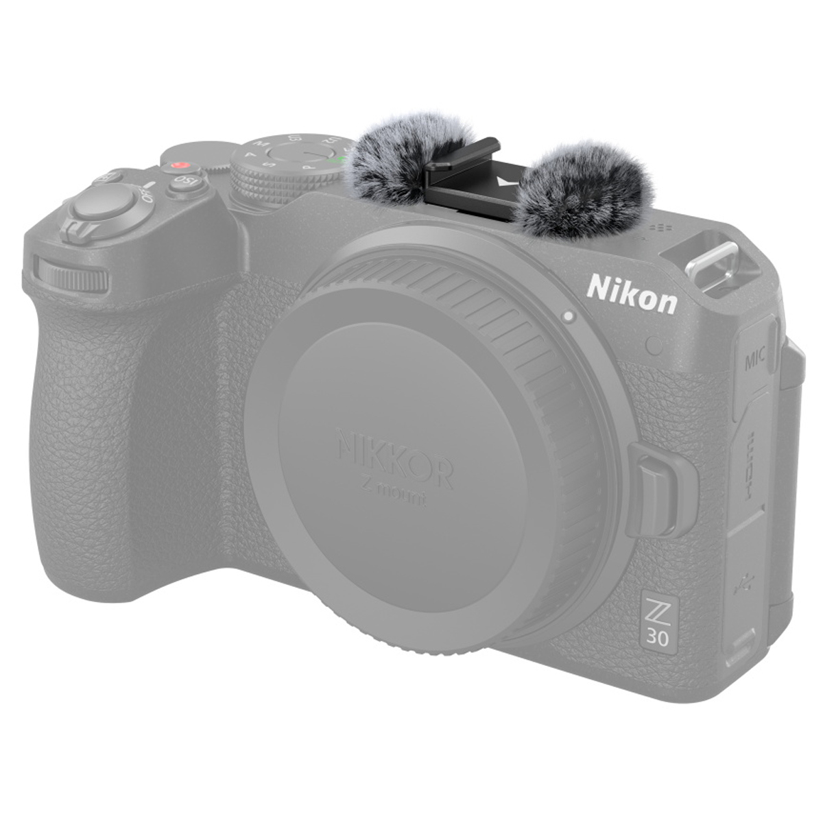 Адаптер для холодного башмака SmallRig с ветровым стеклом для Nikon Z30 #3859