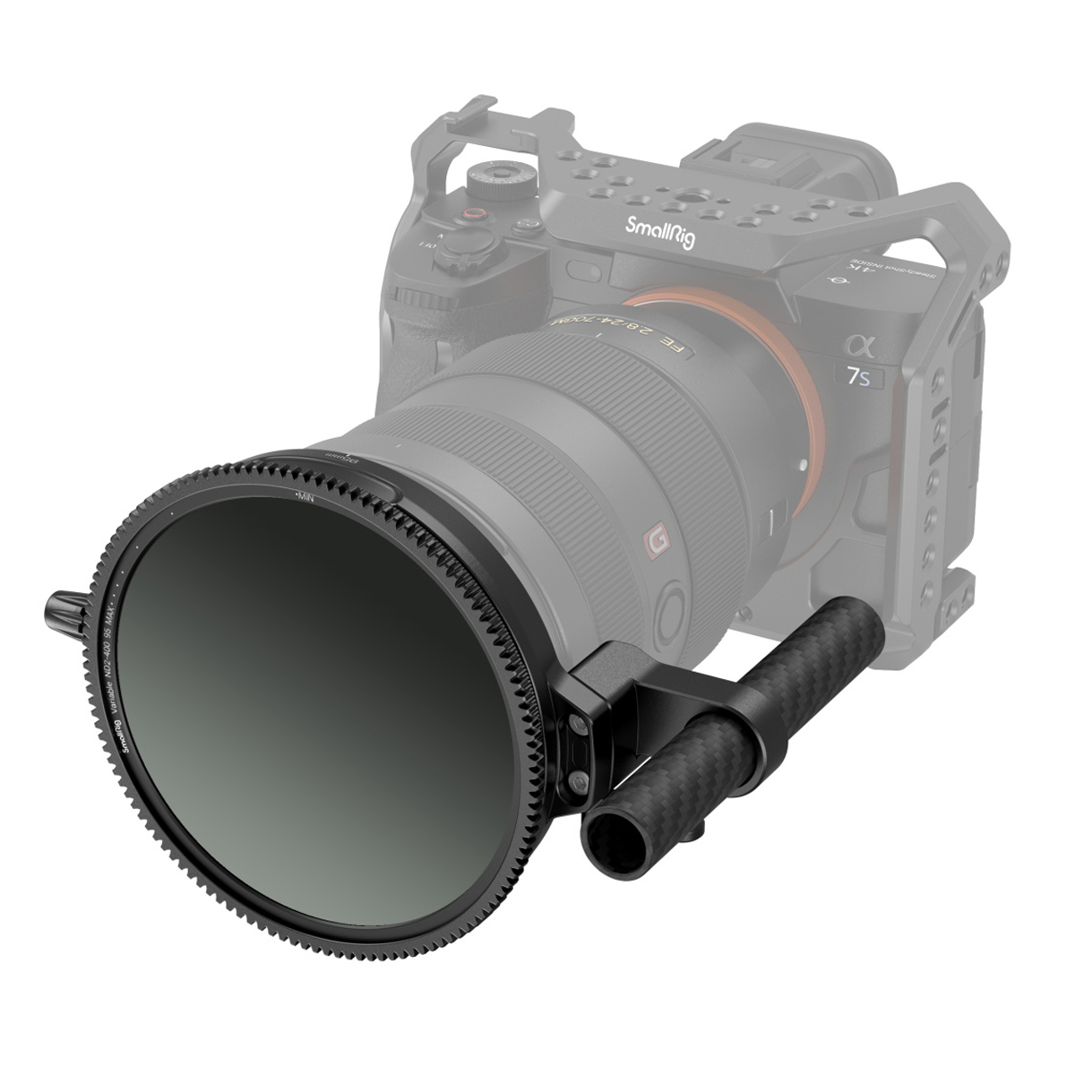 

SmallRig 95mm 2-In-1 CPL-VND Filter Kit with Rod Clamp