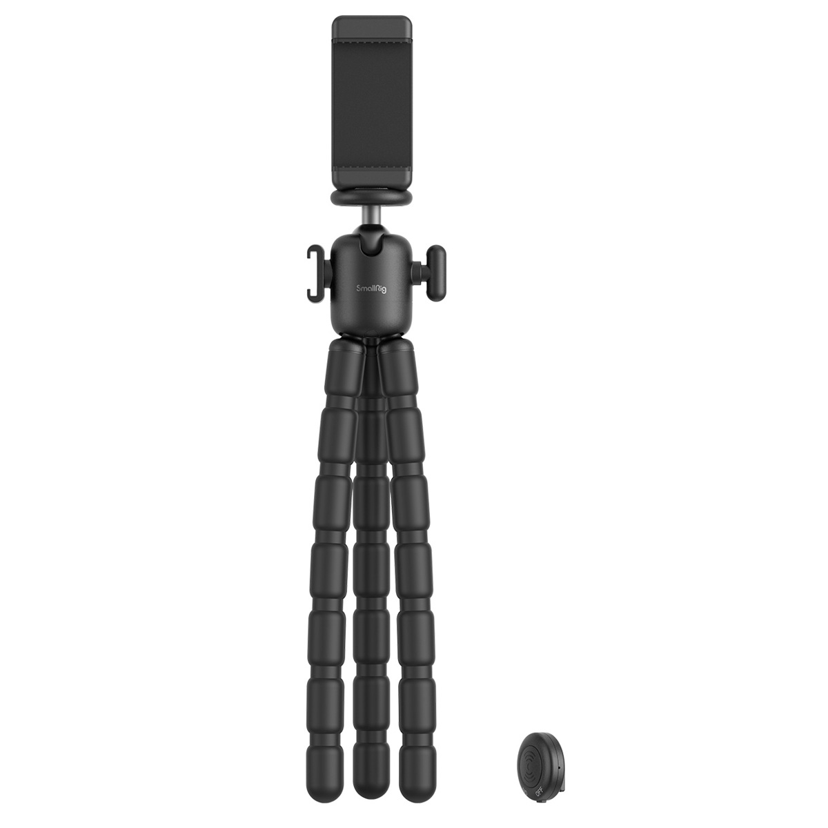 

SmallRig VK-29 Flexible Vlog Tripod w/Ball Head & Wireless Remote Kit, Black
