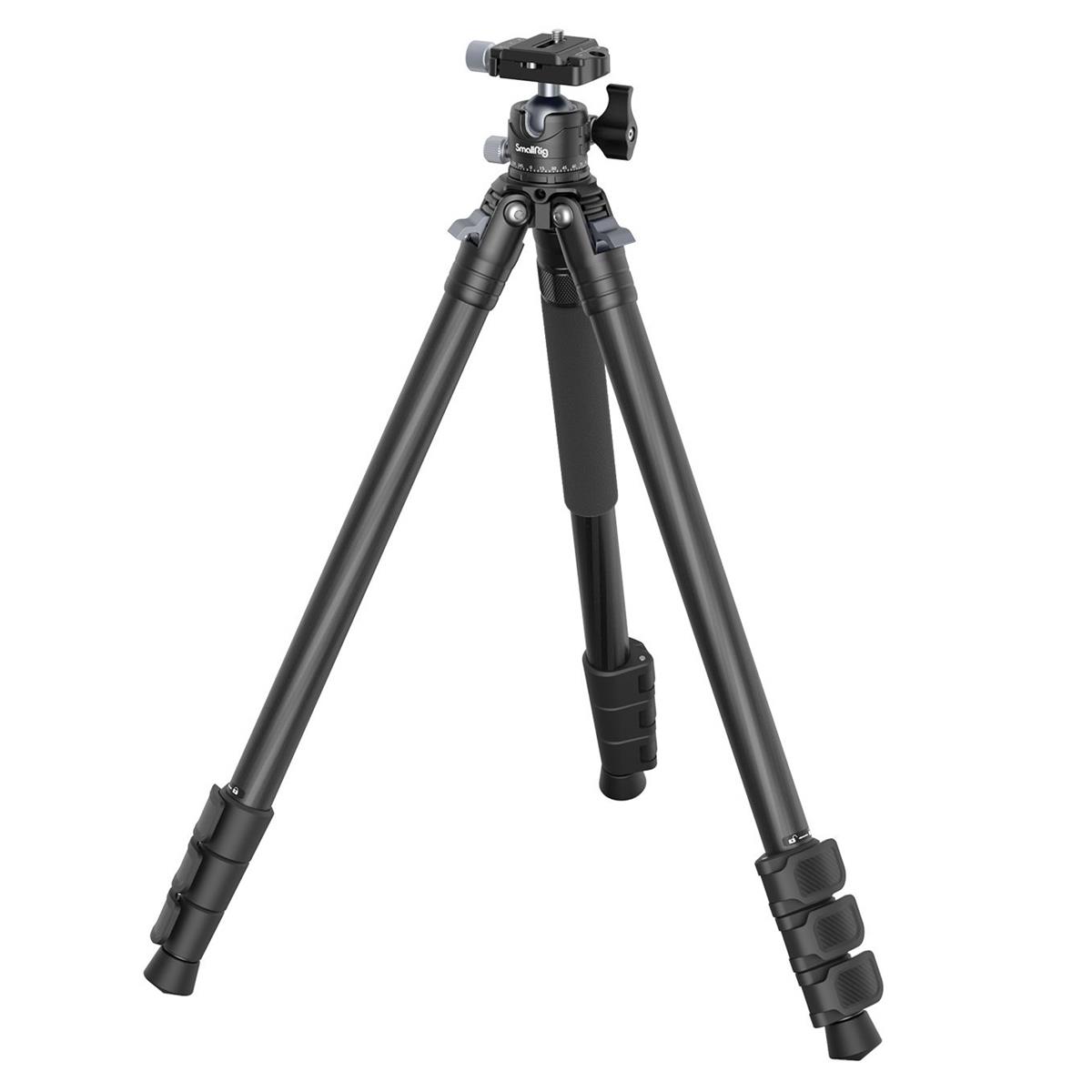 Image of SmallRig AP-20 4-Section Carbon Fiber Tripod with Ball Head