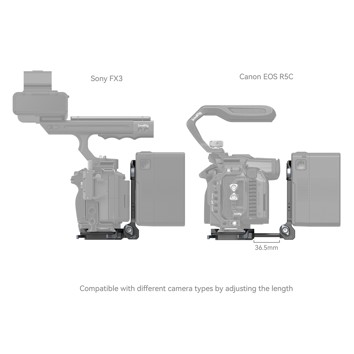 SmallRig 4064B V-Mount Battery Mount Plate Kit - but OPEN
