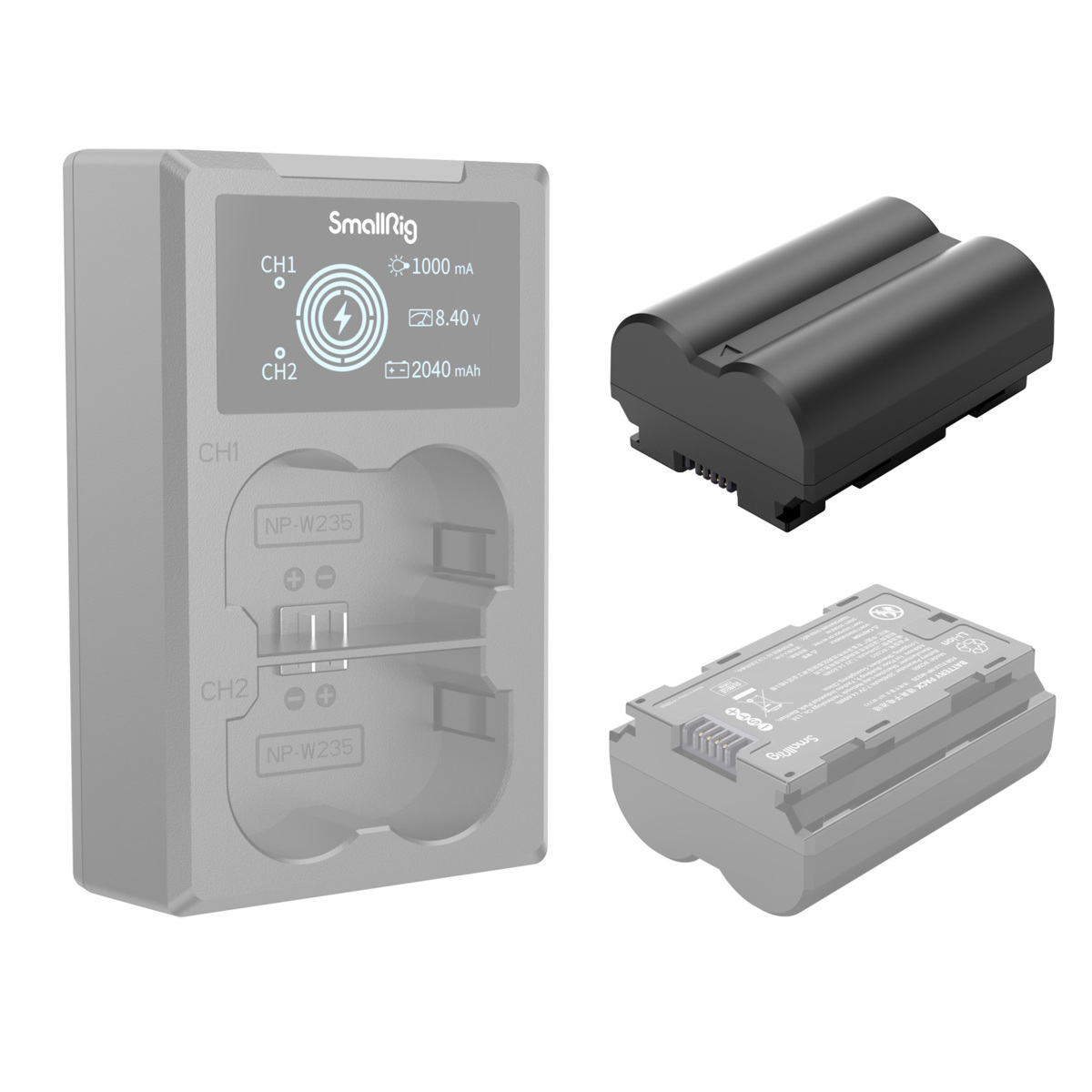 

SmallRig NP-W235 14.69Wh 7.2V 2040mAh Camera Battery