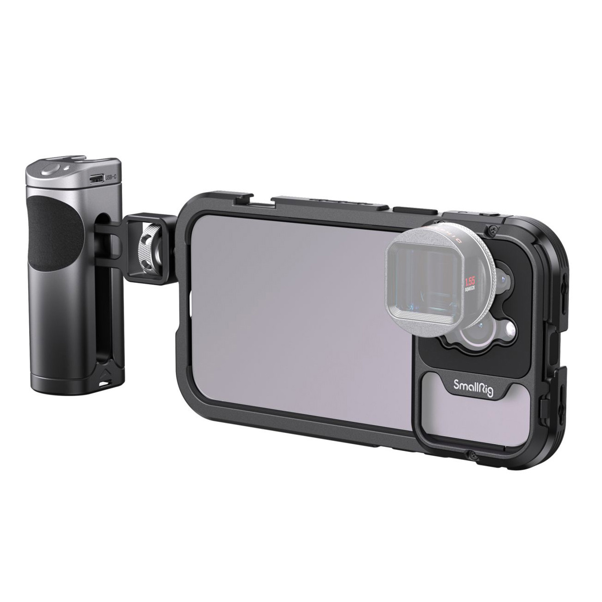 

SmallRig Single Handheld Mobile Video Cage Kit for iPhone 14 Pro Max