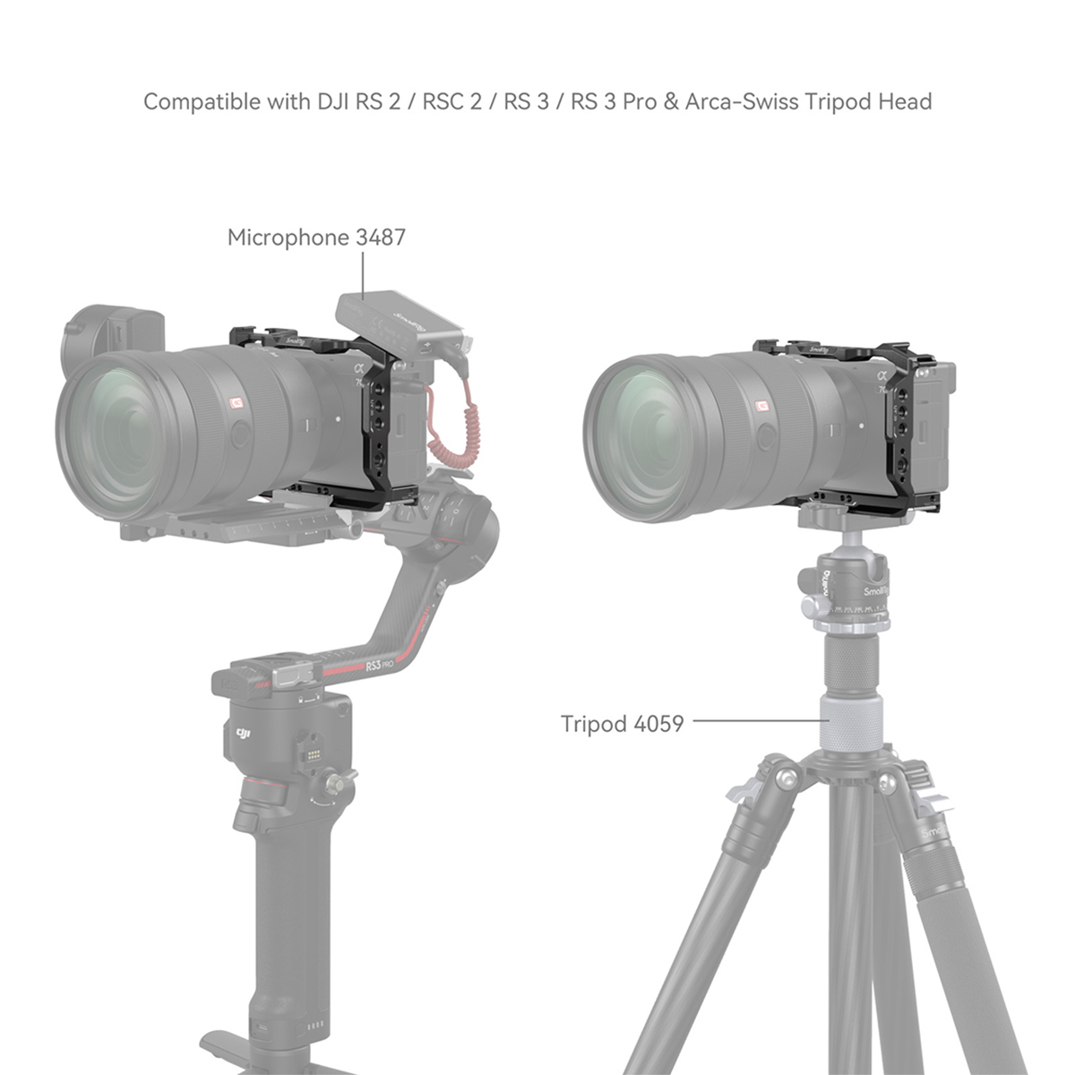 SmallRig α7CⅡ / α7CR用ケージ　4422 SmallRig 4422 Full Camera Cage Kit for Sony Alpha 7C II and