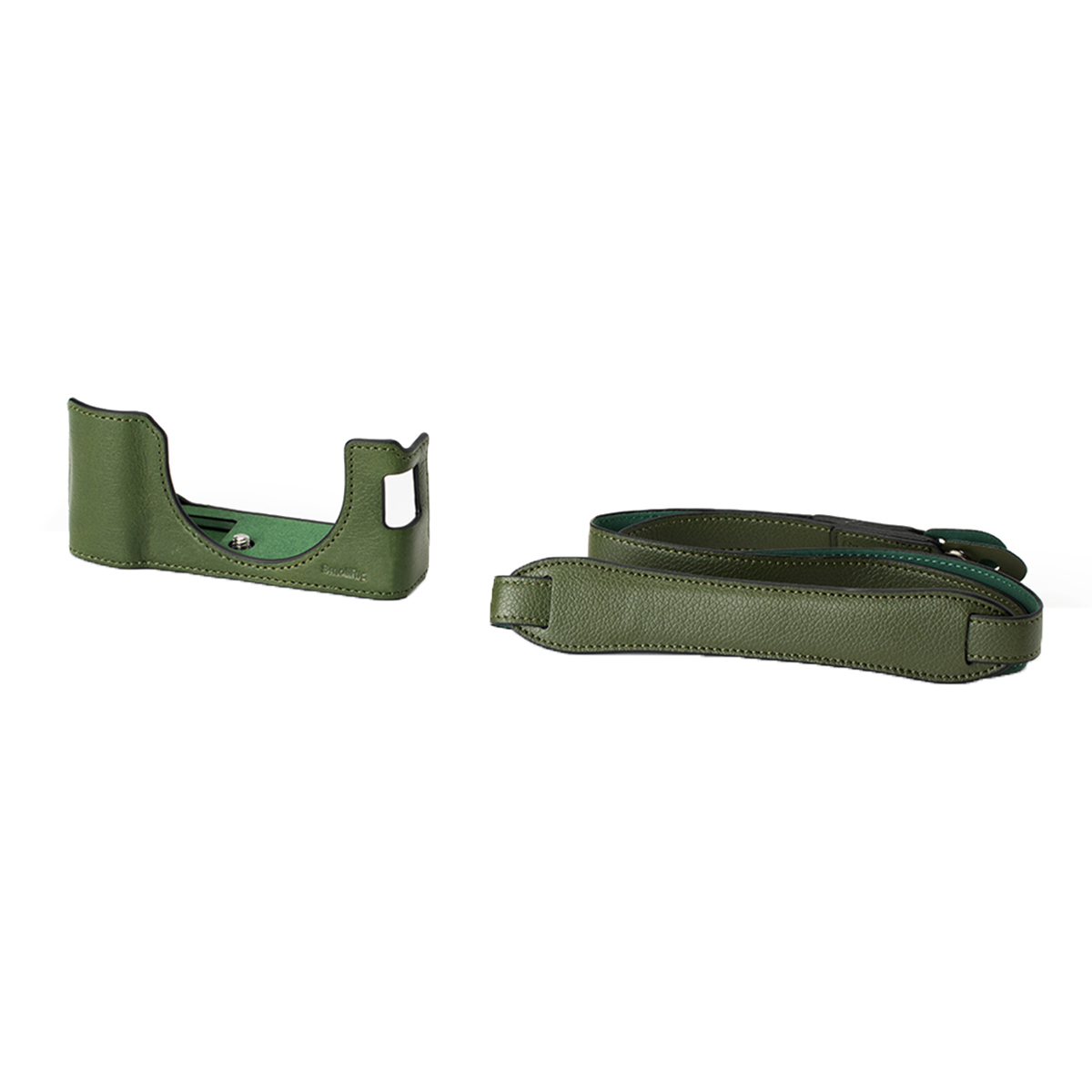 

SmallRig Leather Half Case with Shoulder Strap for Fujifilm X100VI Camera Green