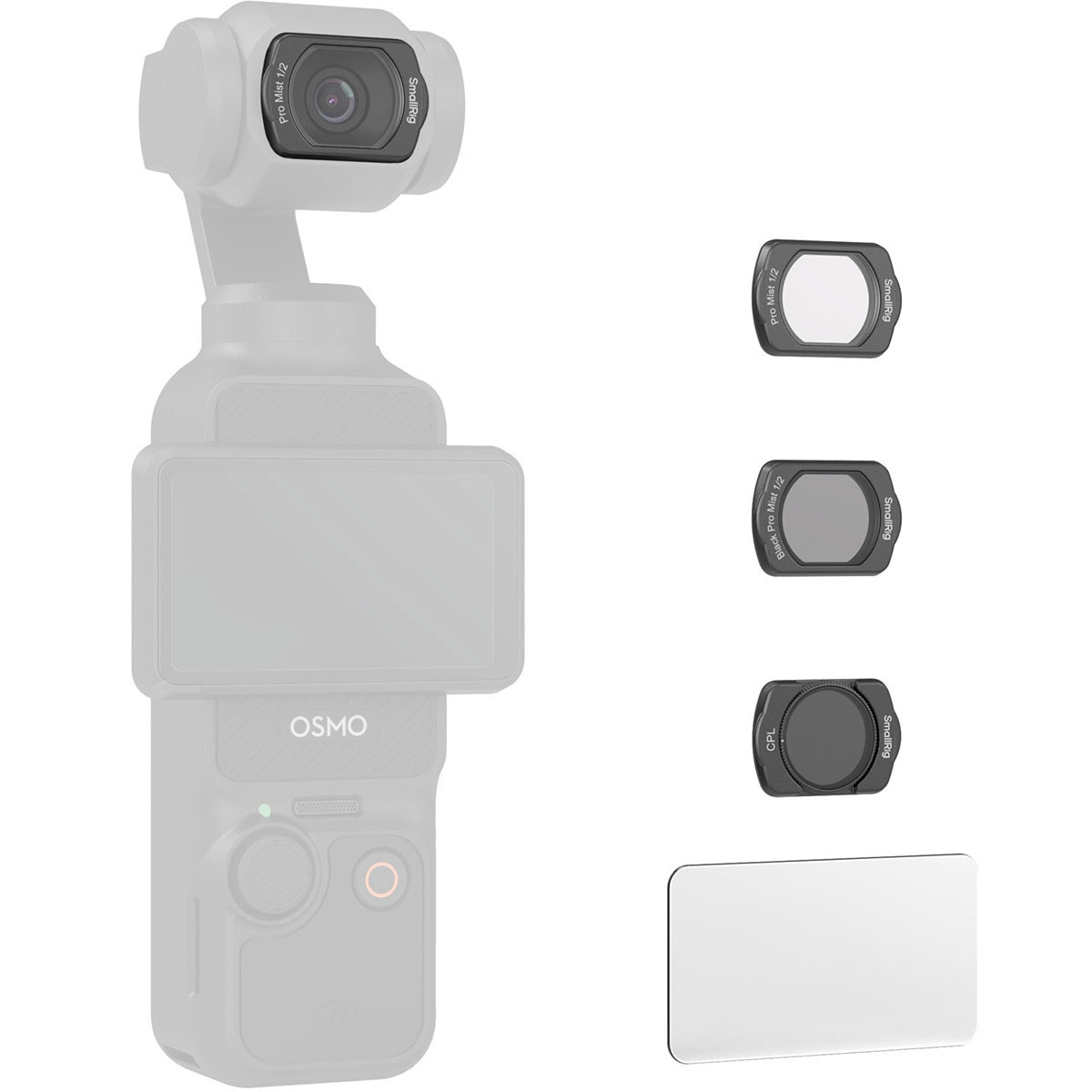 

SmallRig Black Diffusion, White Diffusion and CPL Filter Kit for Osmo Pocket 3