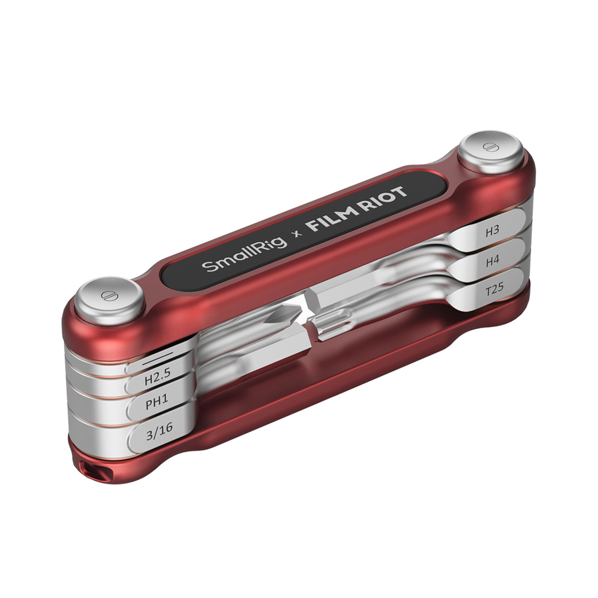

SmallRig x FILM RIOT 7-In-1 Folding Wrench Set, Red