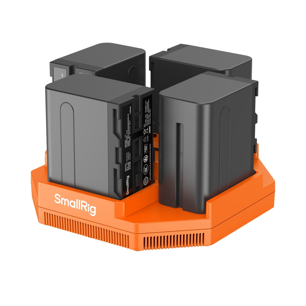 

SmallRig 4x NP-F970 56.16Wh 7.2V 7800mAh Camera Battery & 4-Channel Charger Kit