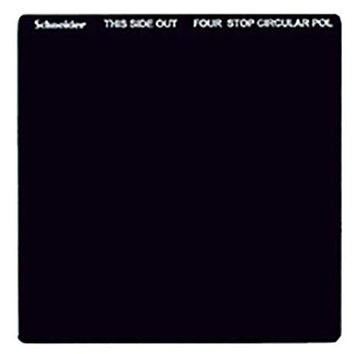 

Schneider 6.6x6.6" Neutral Density 1.2 4-Stop Circular Polarizer Square Filter