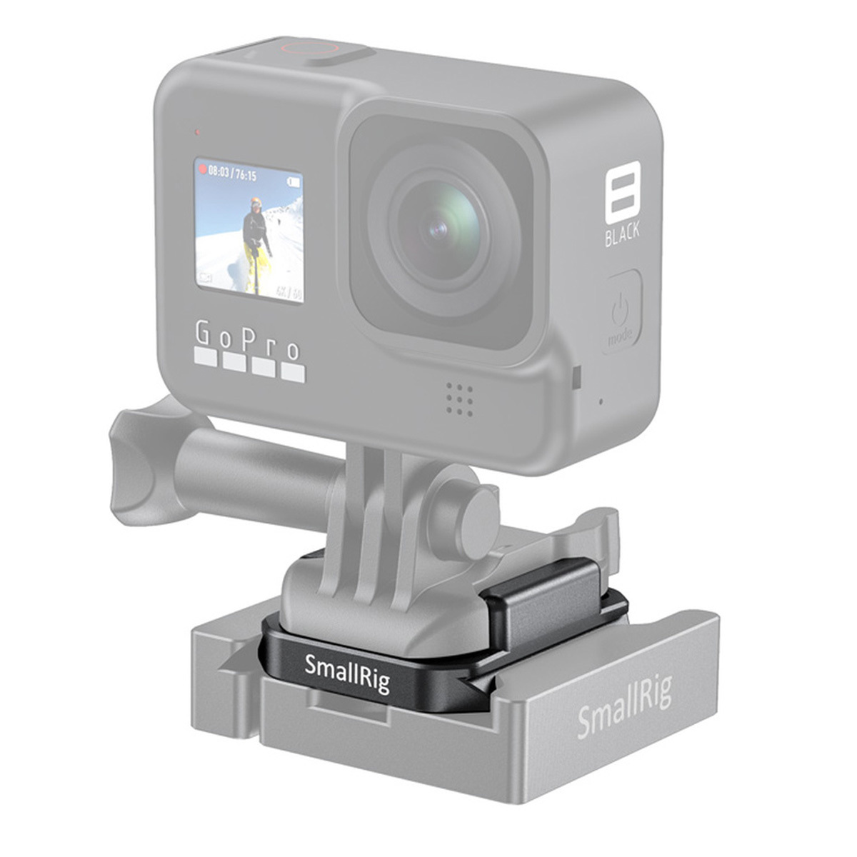SmallRig Buckle Adapter with Arca Quick Release Plate for GoPro Camera #APU2668