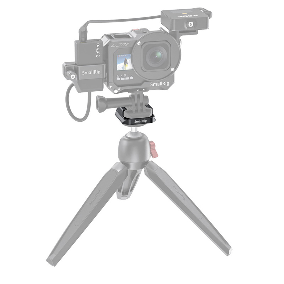 SmallRig Buckle Adapter with Arca Quick Release Plate for GoPro Camera #APU2668