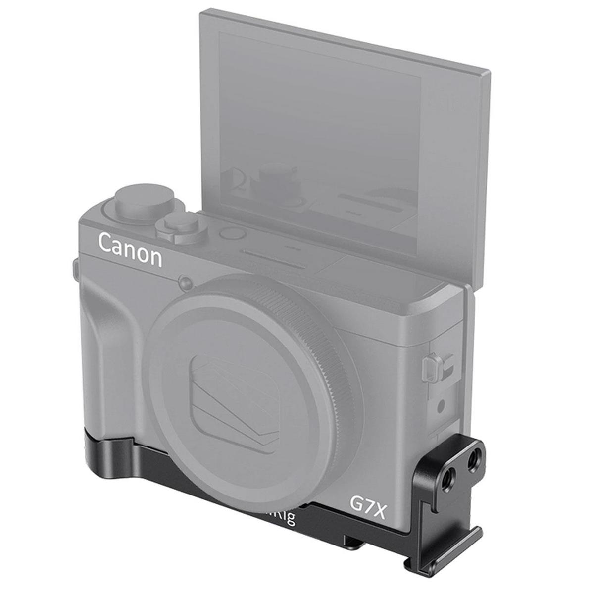 SmallRig Mounting Plate with Two Cold Shoes for Canon G7X Mark III