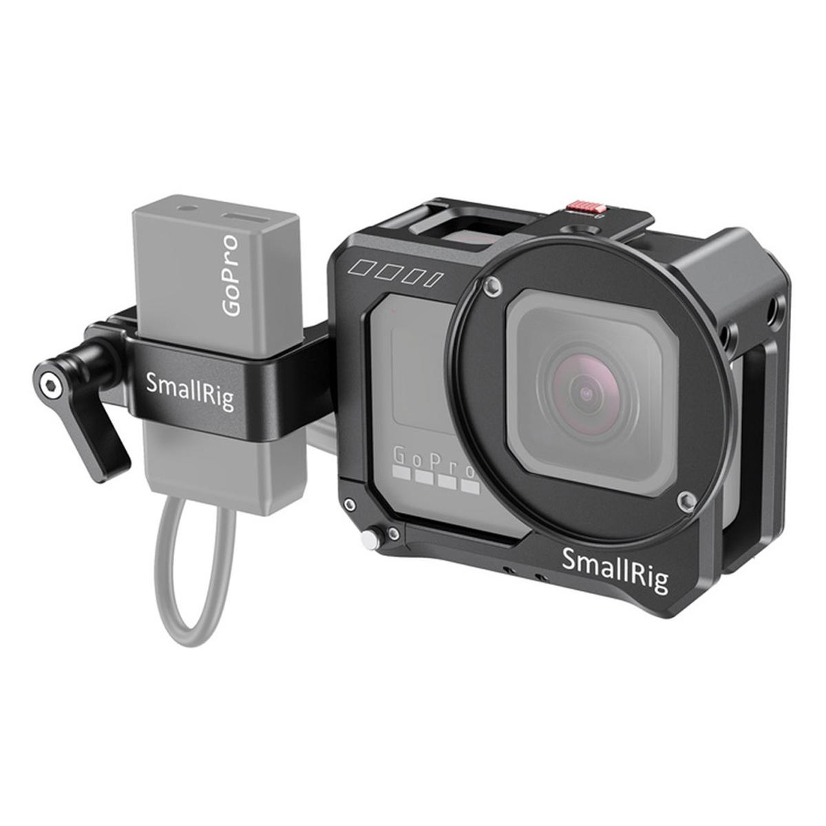 

SmallRig Vlogging Cage & Microphone Adapter Holder for GoPro HERO8 Black Camera