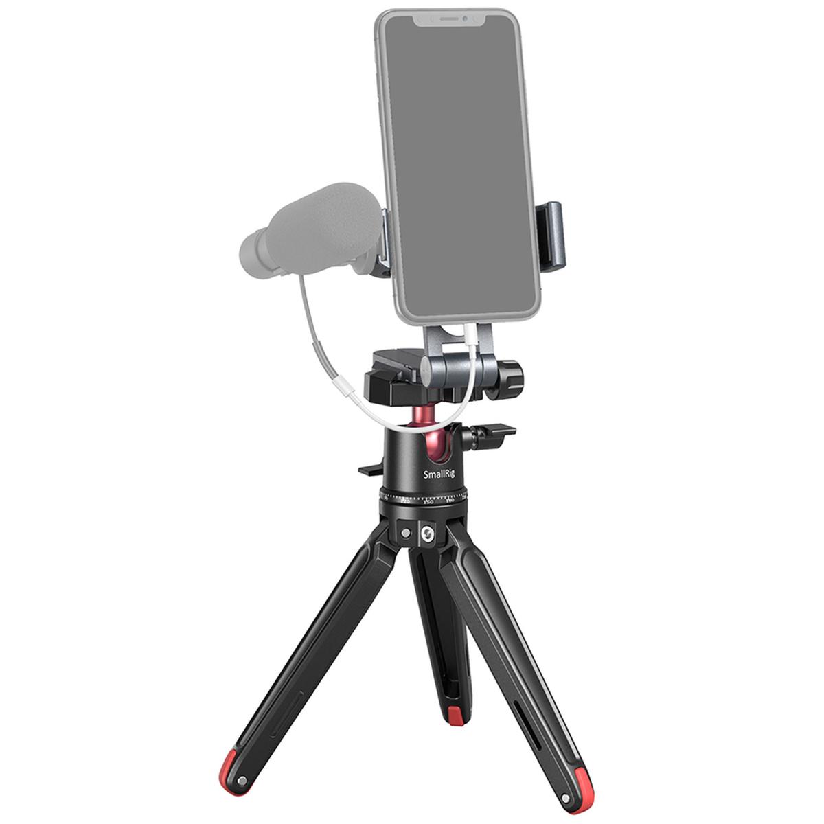 

SmallRig Universal Smartphone Vlog Kit, Smartphone Holder, Tabletop Mini Tripod
