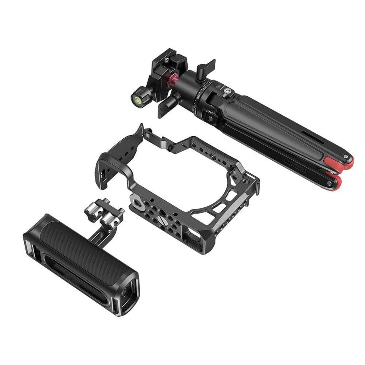 Side Handle | Smallrig Vlog Kit With Cage Tabletop Mini Tripod