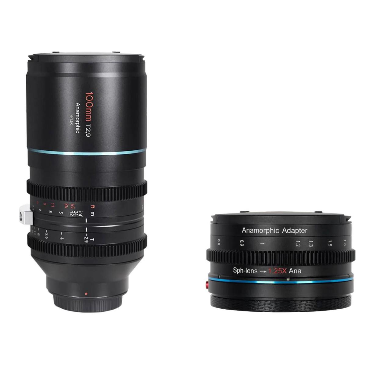 

Sirui 100mm T2.9 1.6x Anamorphic Lens with 1.25x Adapter for Sony E