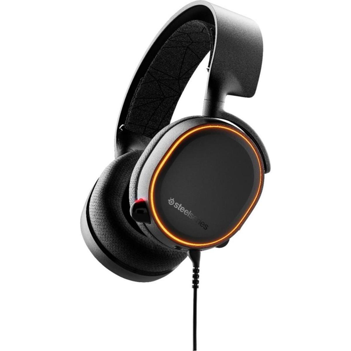 

SteelSeries Arctis 5 Surround Sound RGB Gaming Headset, Black