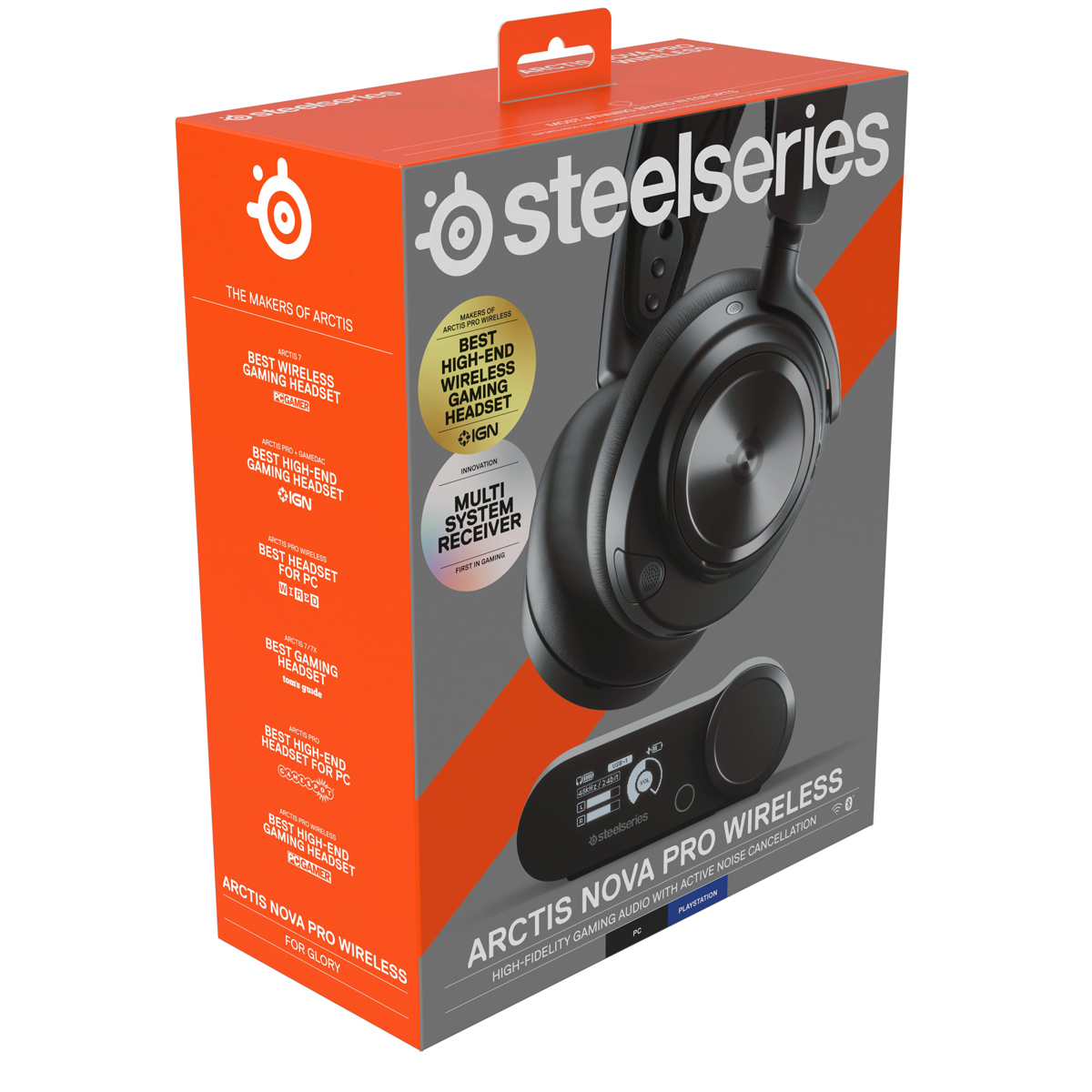 SteelSeries Arctis Nova Pro Wireless Over-Ear Gaming Headset for
