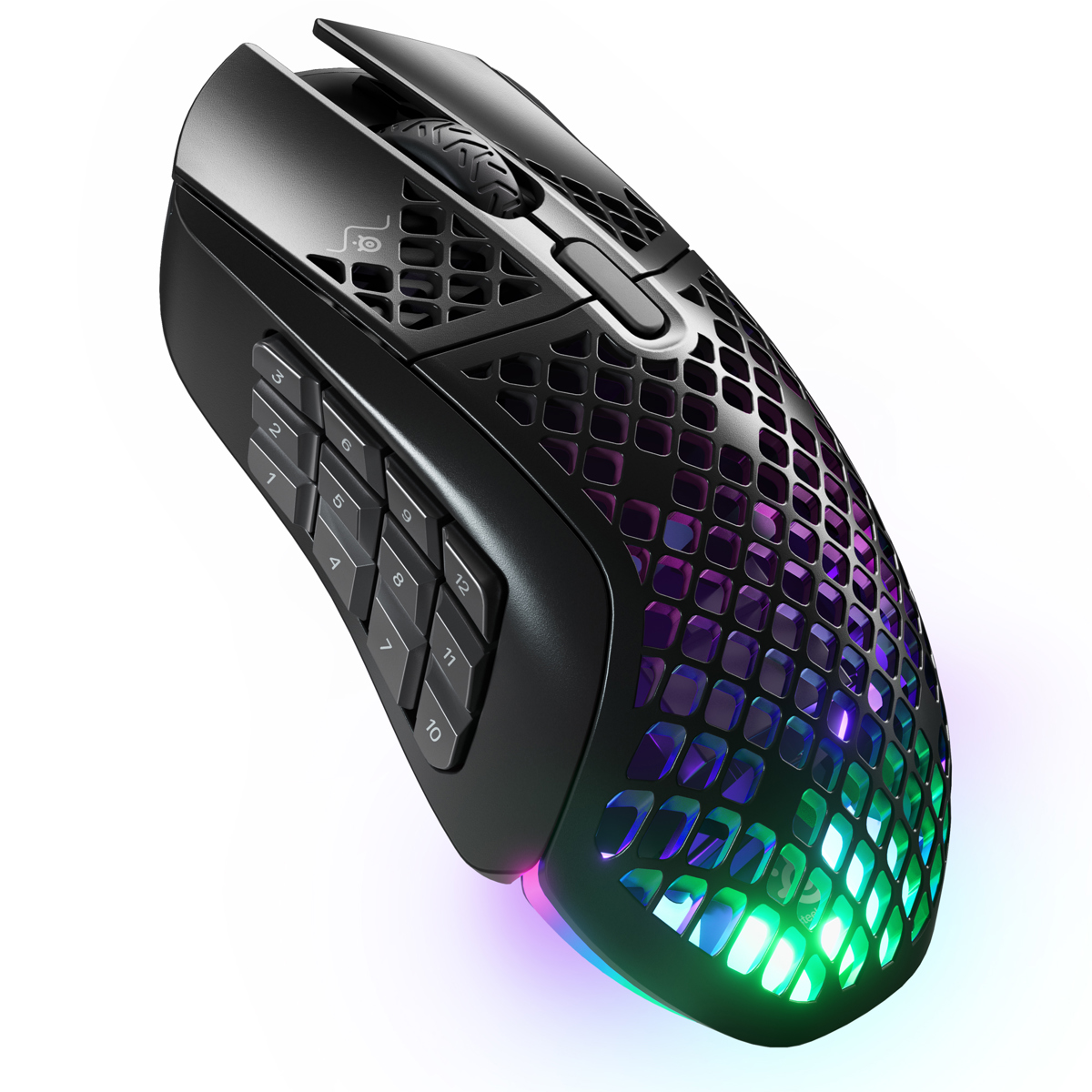

SteelSeries Aerox 9 Wireless Gaming Mouse - Ultra Lightweight MMO/MOBA