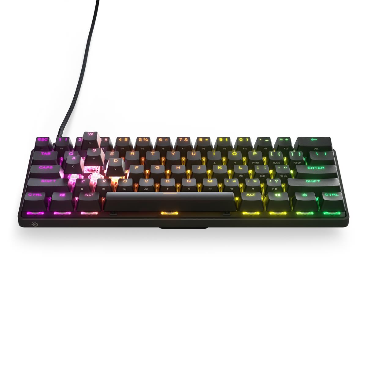 Проводная механическая игровая клавиатура SteelSeries Apex Pro Mini, RGB-подсветка
