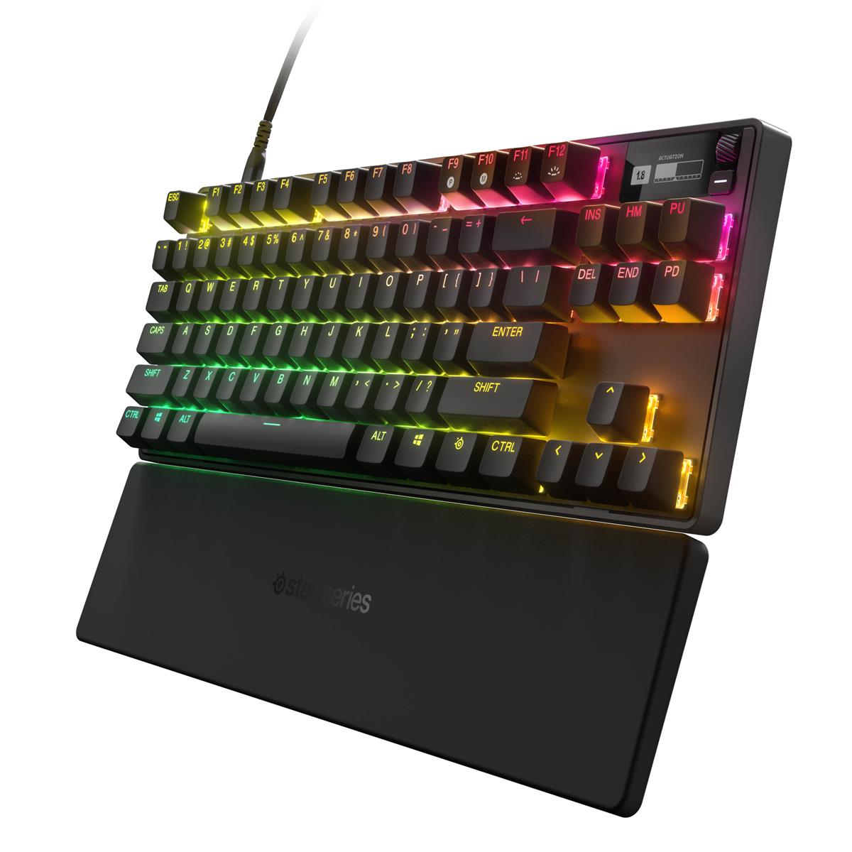 

SteelSeries Apex Pro TKL Wired RGB Mechanical Gaming Keyboard, 2023