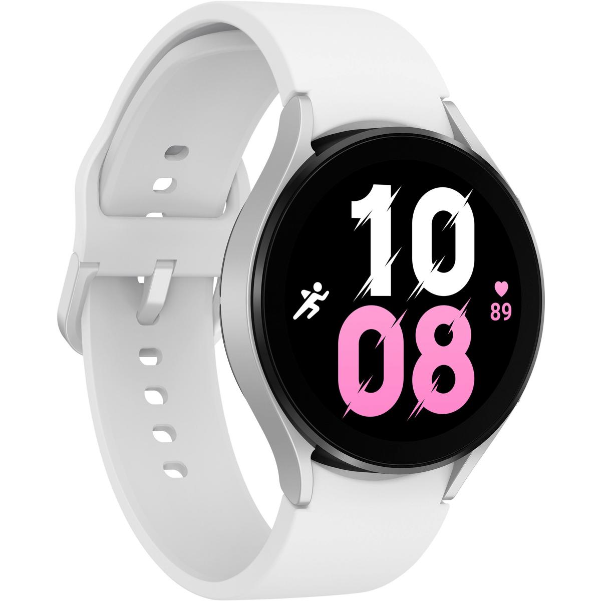 

Samsung Galaxy Watch5 GPS + LTE, 44mm Aluminum Case with Sport Band, Silver
