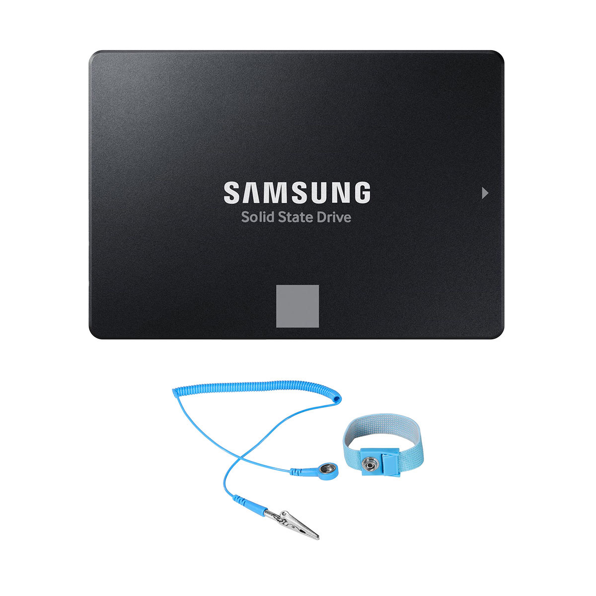 

Samsung 870 EVO 500GB SATA III 2.5" Internal SSD, w/6' Anti-Static Wrist Strap