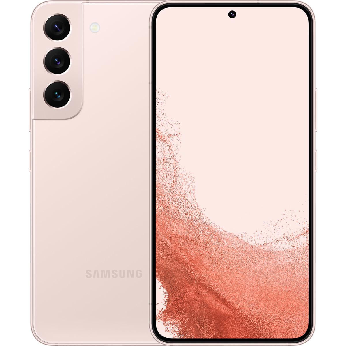 

Samsung S22 5G 6.1" 120Hz FHD+ 256GB 2-SIM GSM/CDMA Smartphone,8GB,Unlocked,Pink