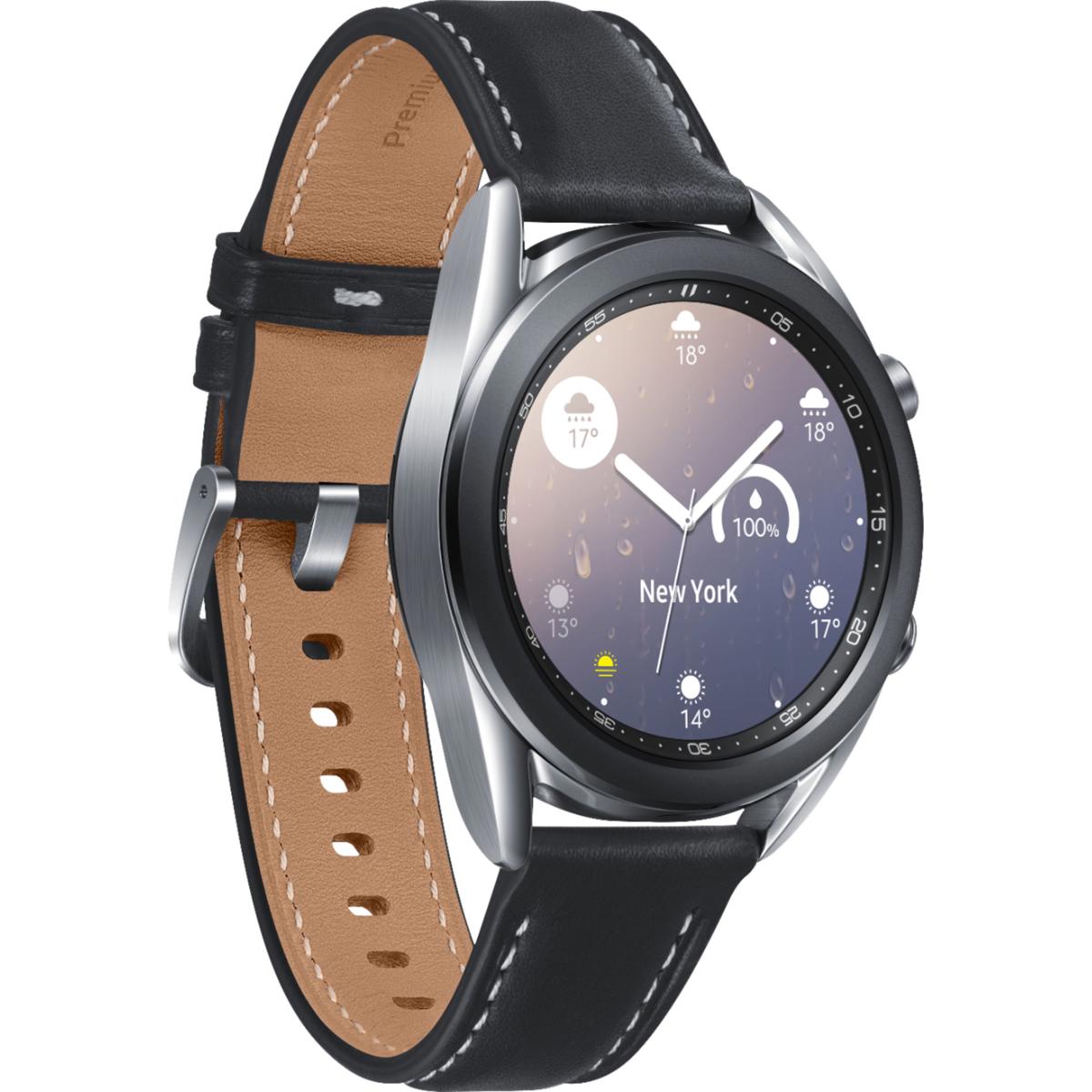 

Samsung Galaxy Watch3 with Bluetooth, 41mm, Mystic Silver