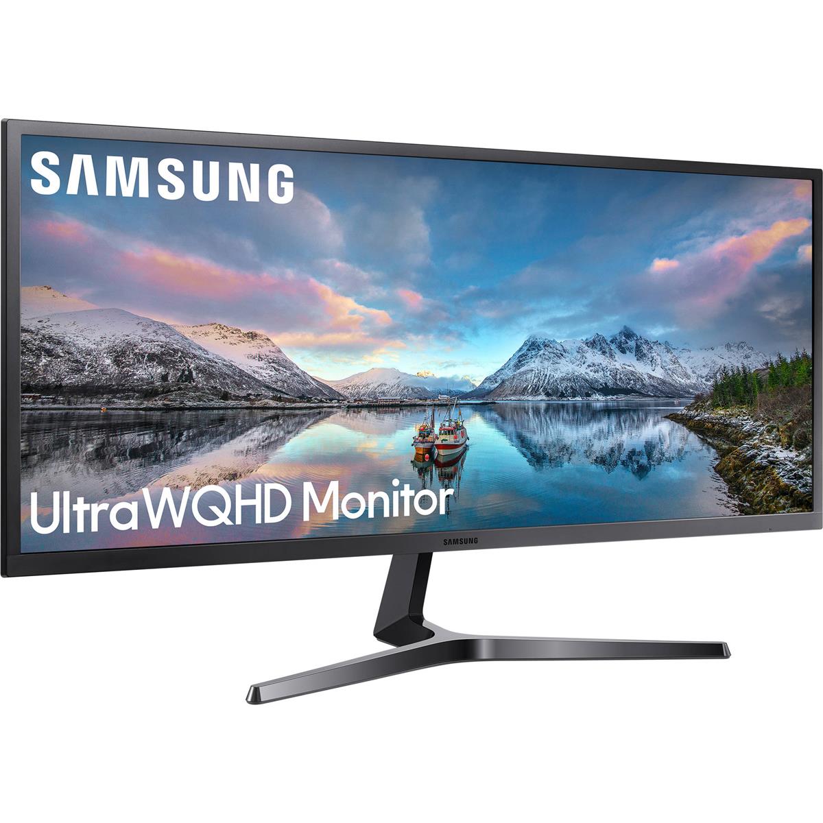 Image of Samsung S34J550WQN 34&quot; 21:9 Ultra WQHD VA LED LCD Monitor w/FreeSync