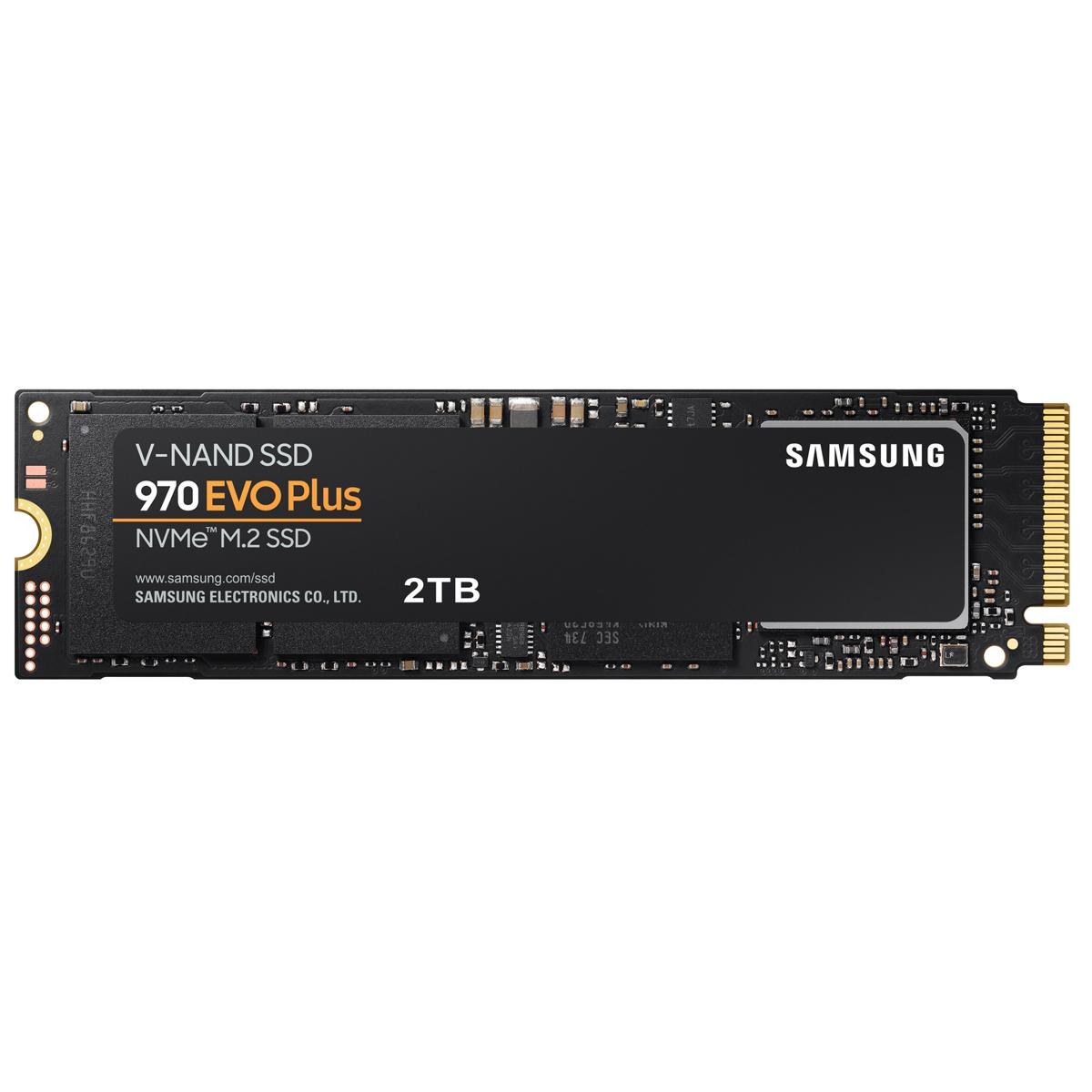 

Samsung 970 EVO Plus 2TB NVMe PCIe Gen 3.0 x4 M.2 Internal SSD
