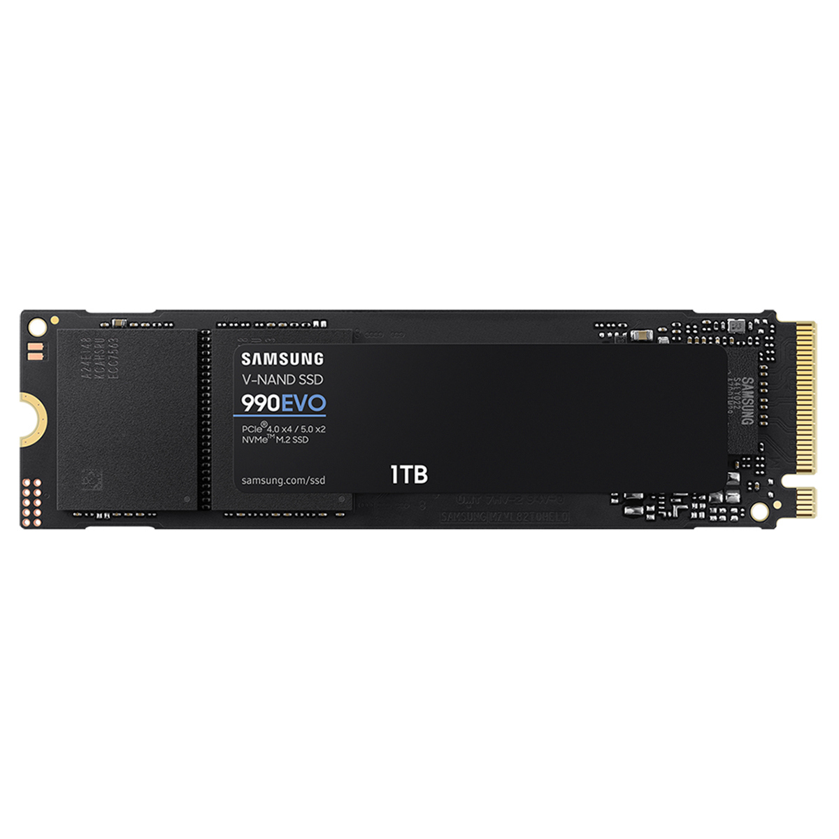 Samsung 990 EVO NVMe PCIe Gen 4.0 x4/5.0 x2 M.2 2280 Внутренний твердотельный накопитель #MZ-V9E1T0B/AM