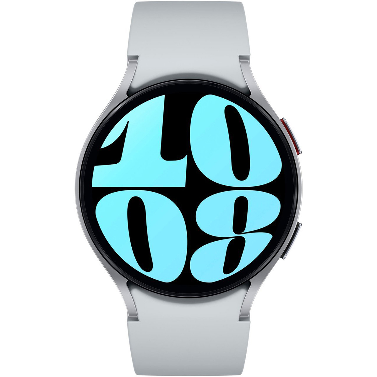 

Samsung Galaxy Watch6 GPS + Bluetooth, 44mm Aluminum Case with Sport Band Silver Silver