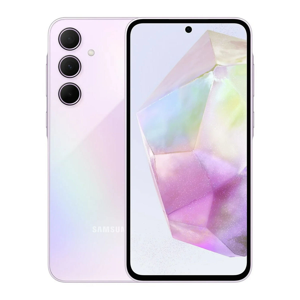 Photos - Mobile Phone Samsung Galaxy A35 5G 6.6" 120Hz Full HD+ GSM Smartphone, Unlocked Awesome Lilac 128GB SM-A356ELVDTPA 