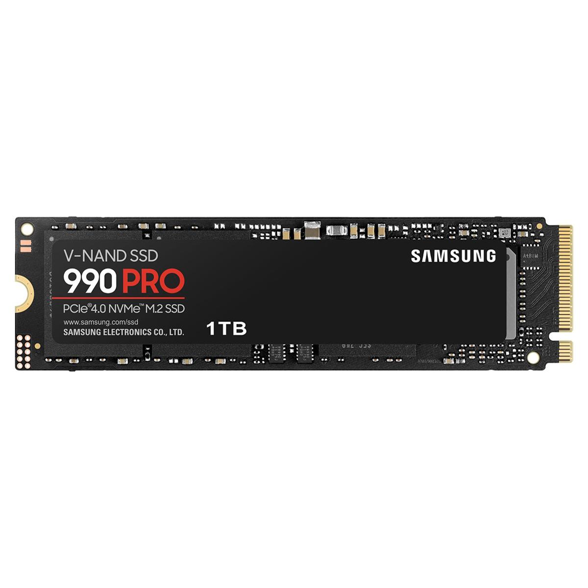 

Samsung 990 PRO 1TB PCIe Gen4 NVMe M.2 Internal SSD