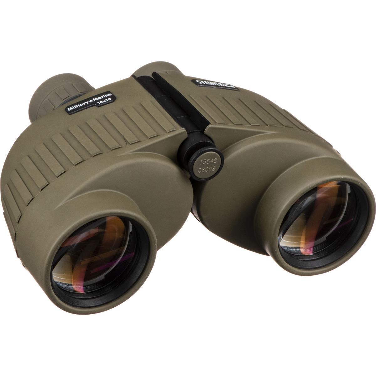 

Steiner 10x50 Military Marine Porro Prism Binocular, 5.8 Degree Angle of View