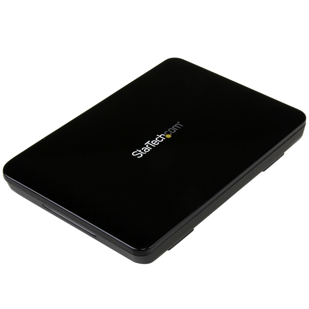 Image of StarTech USB 3.1 to 2.5&quot; SATA HDD Enclosure with USB Type-C to Micro B Cable