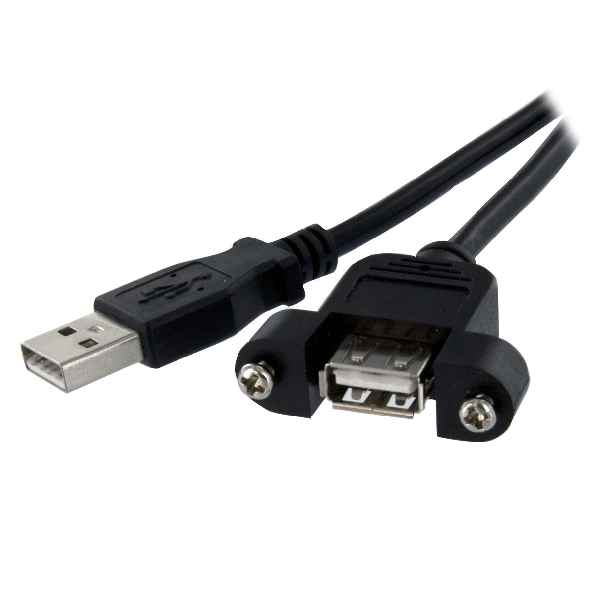 

StarTech 2' Panel Mount USB A Male to USB A Female Cable