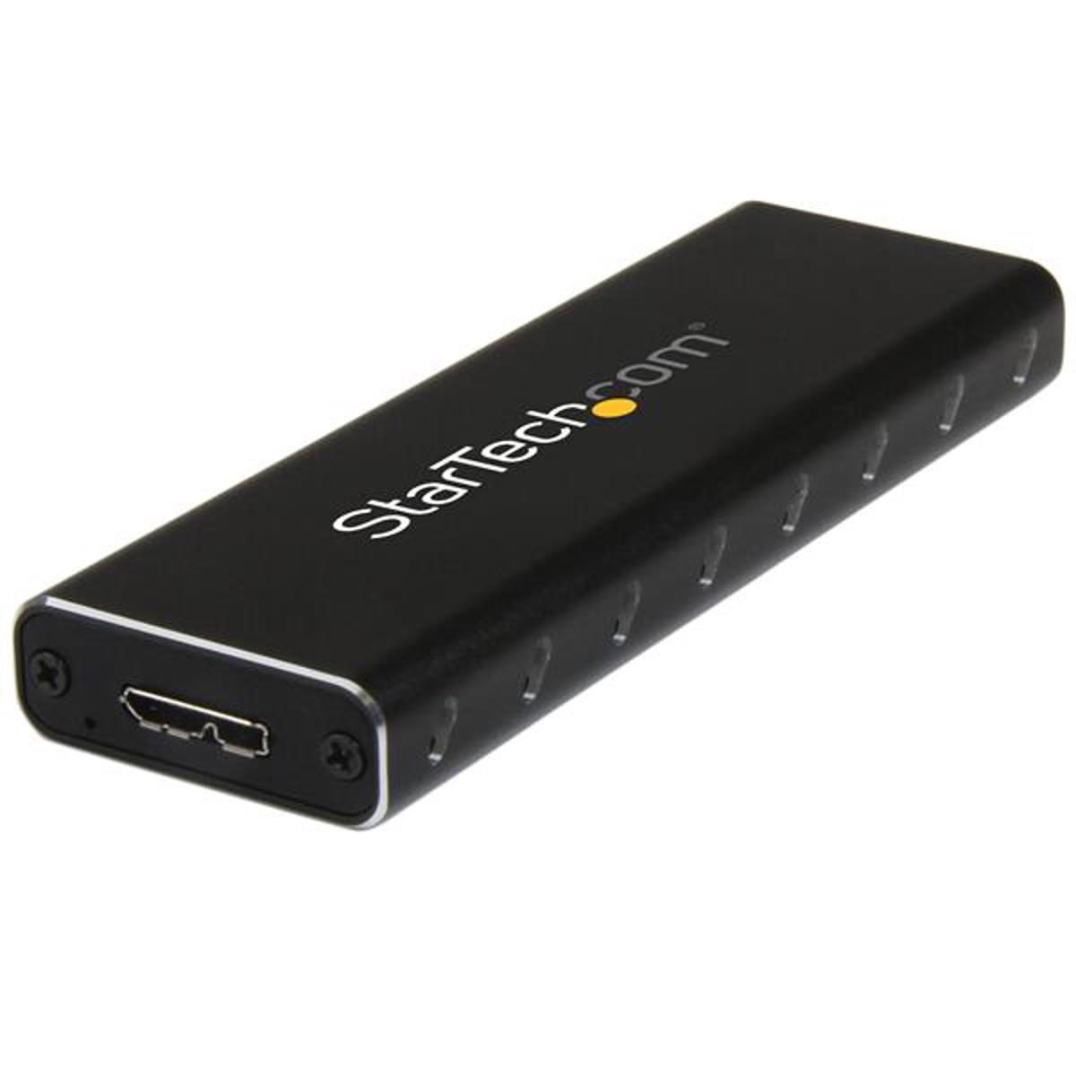 Image of StarTech USB 3.0 to M.2 NGFF External SSD Aluminum Enclosure with UASP