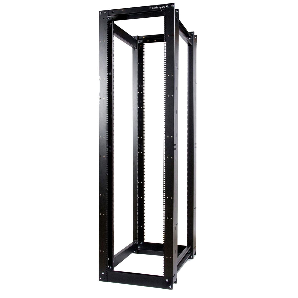 

StarTech 45U 3300lb High Capacity 4 Post Open Server Equipment Rack