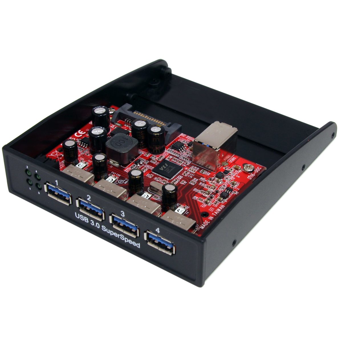 

StarTech 3.5" Front Bay to 4-Port USB 3.0 Panel Hub